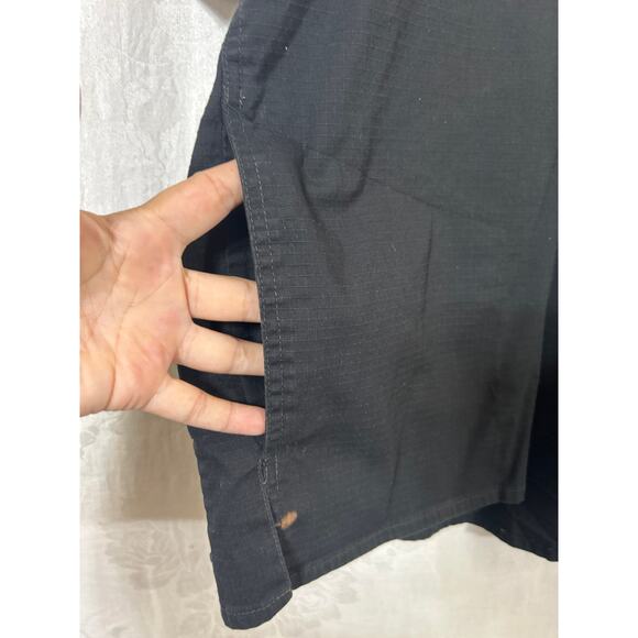 Carhartt Scrub Top 2X Black Rip Stop C16418 - Picture 2 of 11